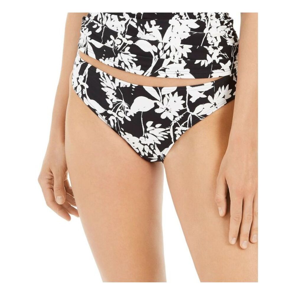 TOMMY HILFIGER Women's Black Bikini UV Protection Hipster Swimsuit Bottom XXL